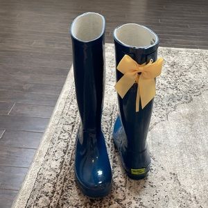 💛Classic Tall Back Bow Rain Boots💛
